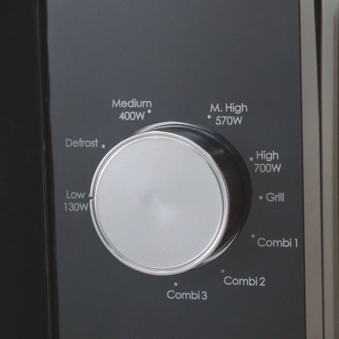 CANDY CMG20TNMB Moderna 20 L 700W Microwave Grill - 900W Grill - Mechanical Door with 6 Power Levels - Defrost Function