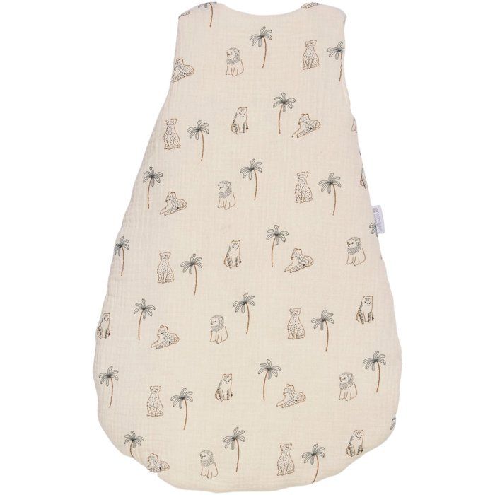 CANDIDE Mini Comforter - 55 cm - 0/3 months - White with Tiger Print