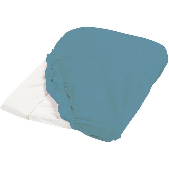 CANDIDE Changing Mat Cover - Terry Cloth - Duck Blue - 50 x 75 cm