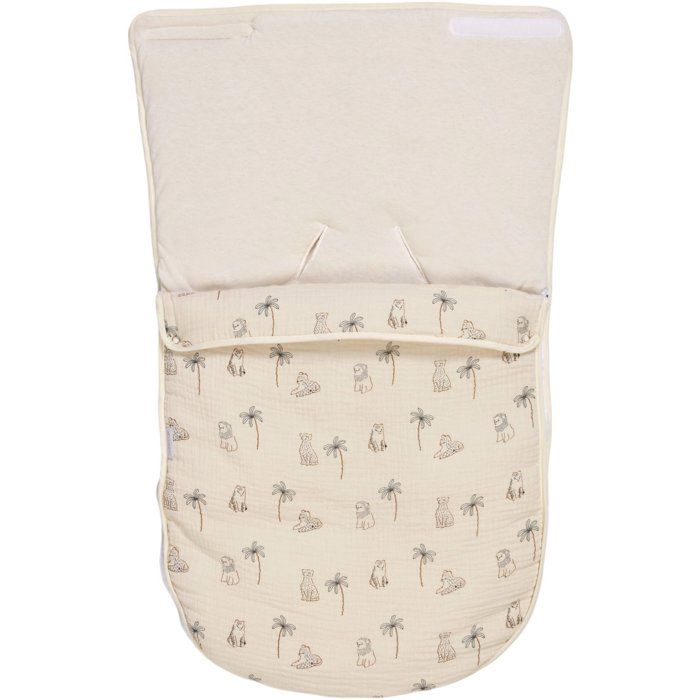 Baby nest - CANDIDE - 70 cm - 0/3 months - White tiger print