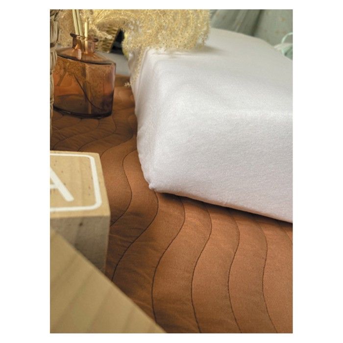 CANDIDE Zen Terry Cloth Mattress Protector - 70x140 cm - White