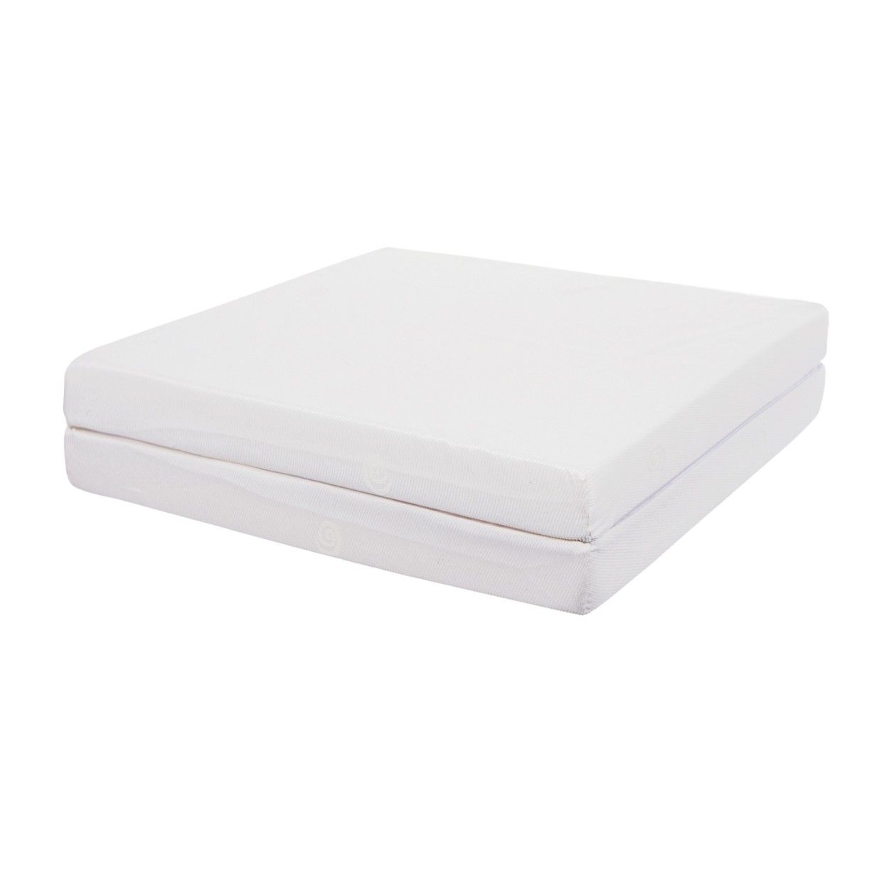 Folding baby mattress - CANDIDE - 60x120x7 cm - Essential - Made in France 2-Part