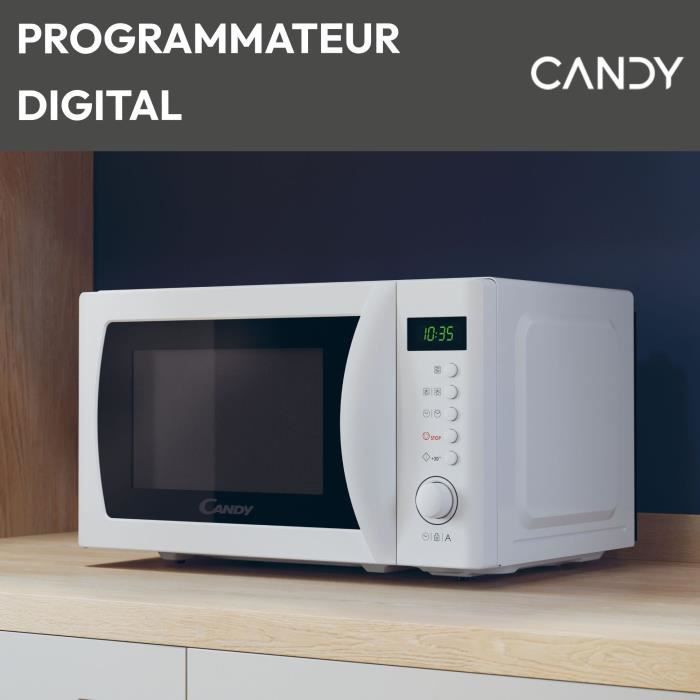 Candy Idea CMWA20SDLW 700W Digital Microwave Oven, 20 L, White