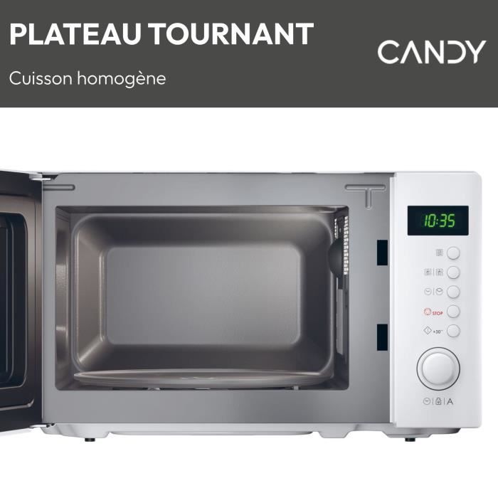 Candy Idea CMWA20SDLW 700W Digital Microwave Oven, 20 L, White