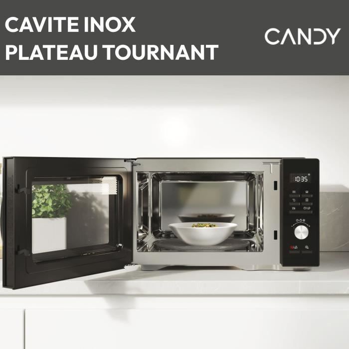 Candy Essenza CMGA31EDLB 1000W Microwave Grill, 31 L, Black