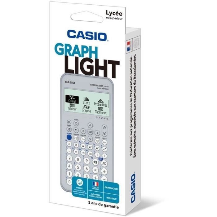 Casio Graph Light Calculator - Graphing Calculator