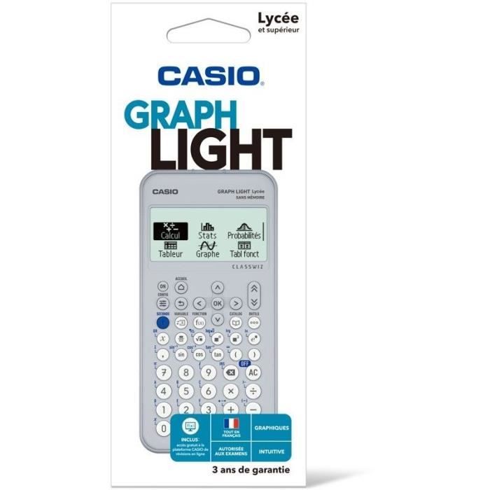 Casio Graph Light Calculator - Graphing Calculator