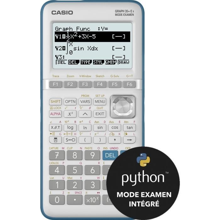 Casio Graph35+EII Python Graphing Calculator