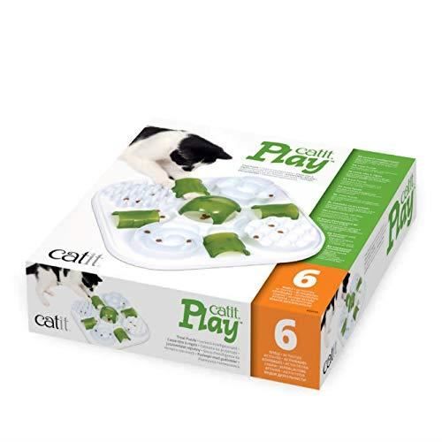 Catit Play Treat Puzzle - Interactive Slow-Feeder Toy