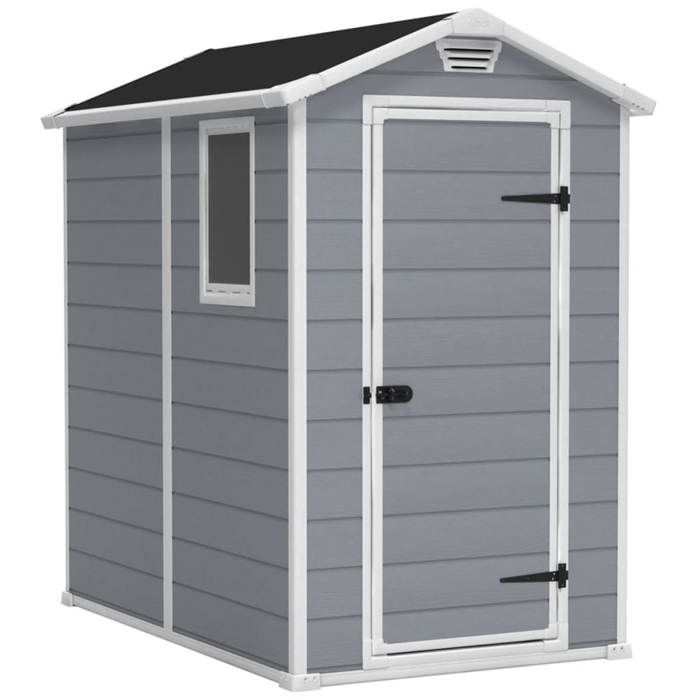 KETER Manor 46S Garden Shed 2.5 m² Weatherproof Grey