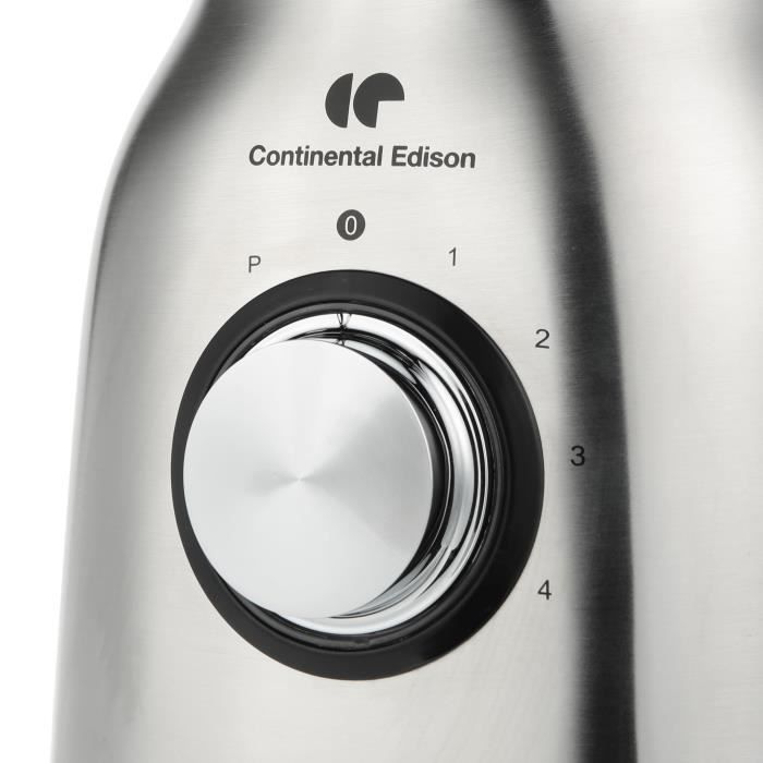 CONTINENTAL EDISON Blender - CEBL1000IN - 1000 W - 1.5 L Glass Bowl