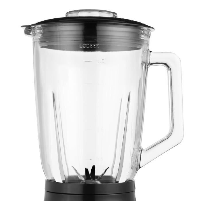 CONTINENTAL EDISON Blender - CEBL1000IN - 1000 W - 1.5 L Glass Bowl