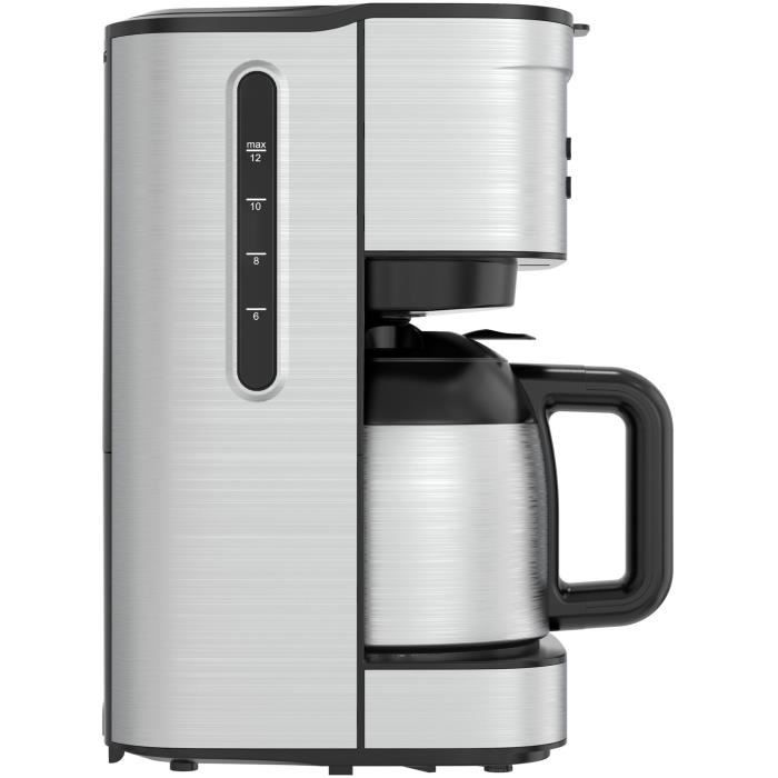 CONTINENTAL EDISON CF12TIXTH Filter Coffee Maker - 1.2 L - Isothermal Jug