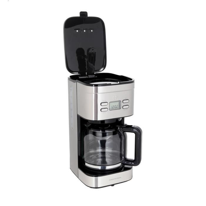 CONTINENTAL EDISON INOX Programmable Filter Coffee Maker