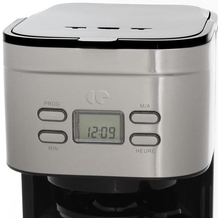 CONTINENTAL EDISON INOX Programmable Filter Coffee Maker