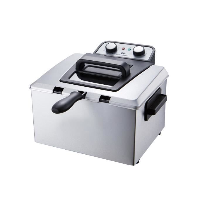 CONTINENTAL EDISON Deep Fryer - 5 L - 3 Baskets - CEFR5IN3P