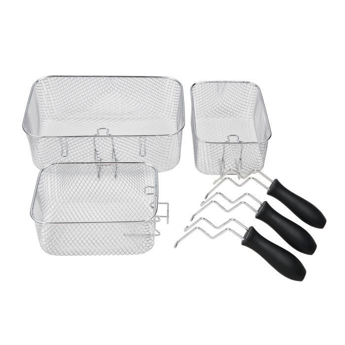 CONTINENTAL EDISON Deep Fryer - 5 L - 3 Baskets - CEFR5IN3P