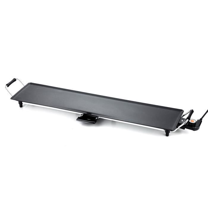 CONTINENTAL EDISON XXL Electric Griddle - CEGPL872 - 89 cm - 5-Level Adjustable Thermostat