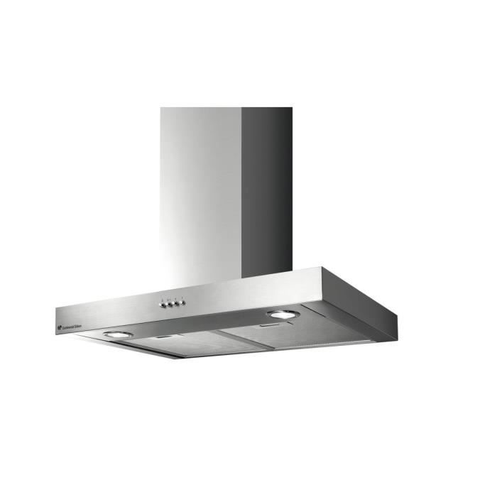 CONTINENTAL EDISON CEHD6058S Stainless Steel Cooker Hood - 60 cm