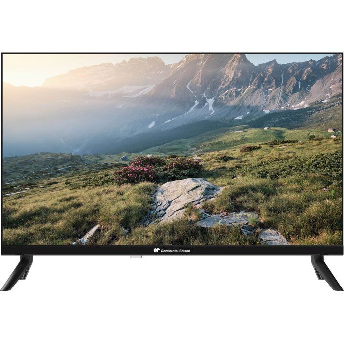 CONTINENTAL EDISON CELED24HD26B6 - LED TV 24" (60 cm) - HD - 3xHDMI, 2xUSB - Black