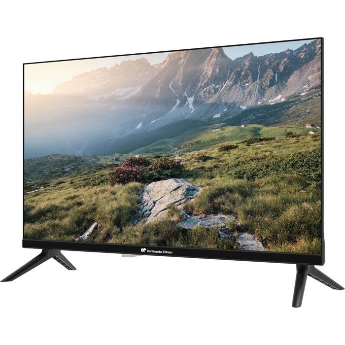 CONTINENTAL EDISON CELED24HD26B6 - LED TV 24" (60 cm) - HD - 3xHDMI, 2xUSB - Black