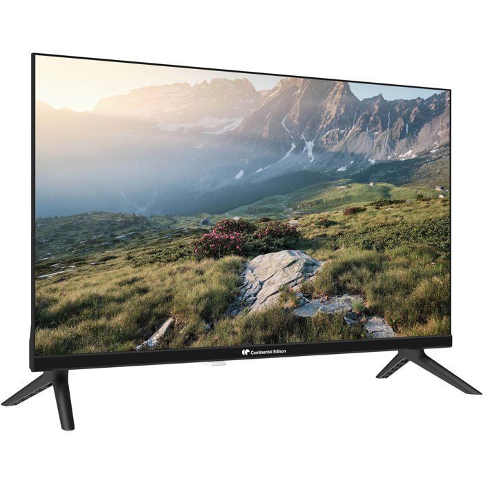 CONTINENTAL EDISON CELED24HD26B6 - LED TV 24" (60 cm) - HD - 3xHDMI, 2xUSB - Black