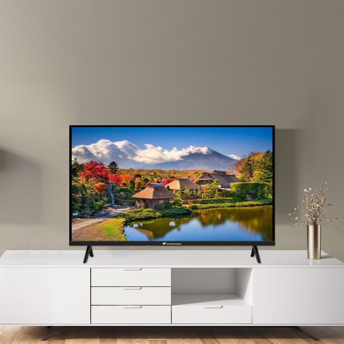 CONTINENTAL EDISON - LED TV 32" (81 cm) - HD - 2xHDMI - 2xUSB - Black - CELED32HD25B6
