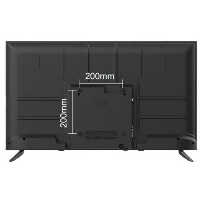 CONTINENTAL EDISON - LED TV 40" (101 cm) - FHD - SMART VIDAA - 3xHDMI - 2xUSB - Black - CELED40SVFHD25B6