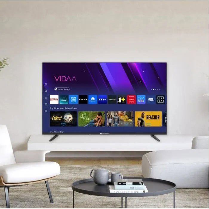 CONTINENTAL EDISON QLED TV - CELED43SVQLD25B6 - 43" (109 cm) - UHD 4K - SMART VIDAA 3xHDMI 2xUSB