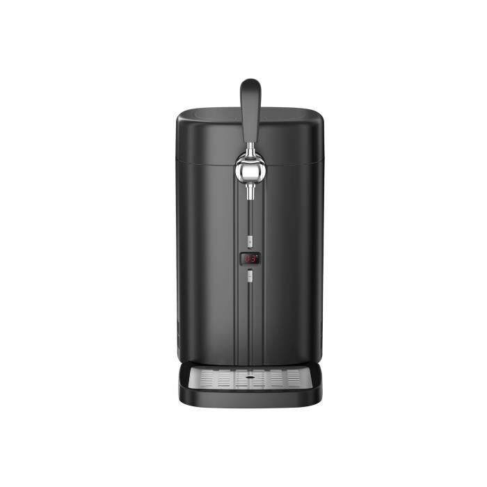 CONTINENTAL EDISON Beer Dispenser - CEMB5B4 - Black - 60W - Compatible with 5 L Kegs