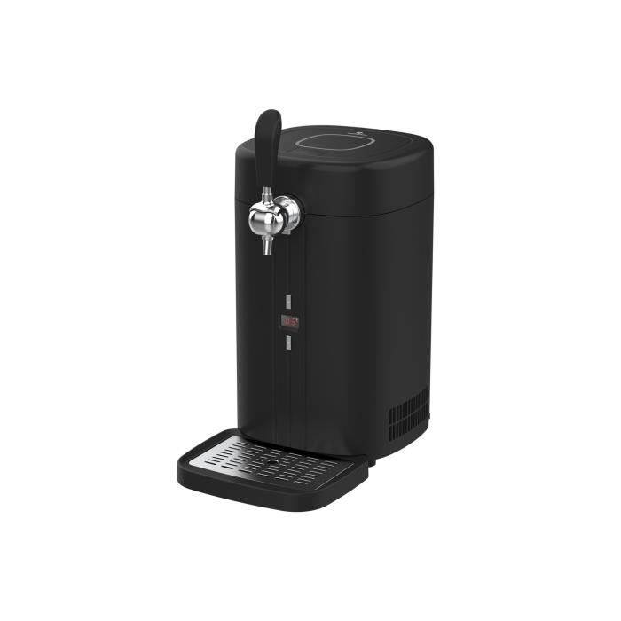 CONTINENTAL EDISON Beer Dispenser - CEMB5B4 - Black - 60W - Compatible with 5 L Kegs