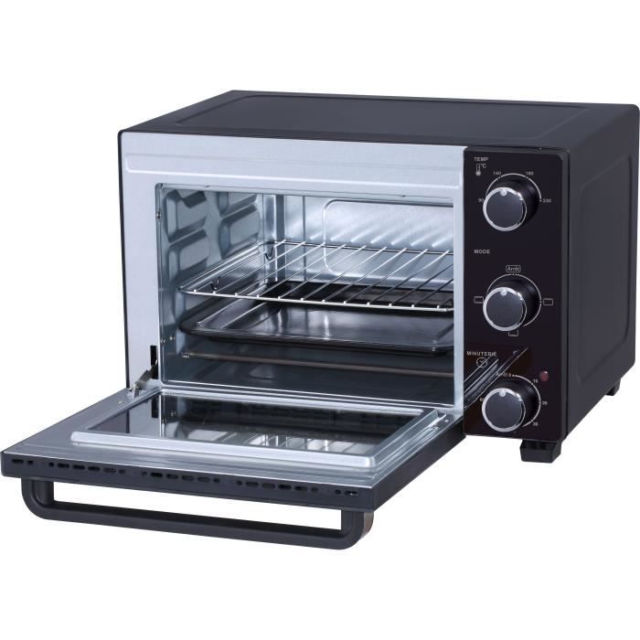 CONTINENTAL EDISON Mini Electric Oven - CEMF22B - 22 L - Black - 1300W - Natural Convection