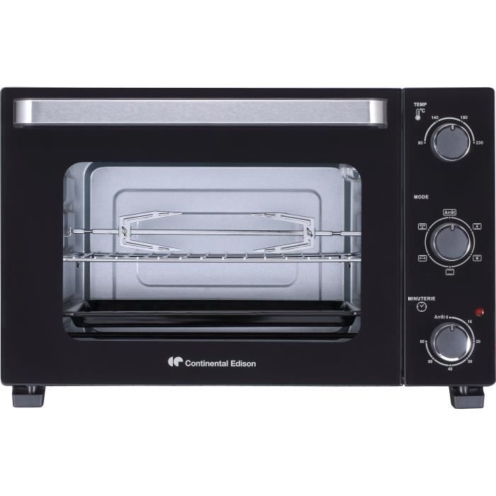 CONTINENTAL EDISON Mini Oven - 35 L - 1500W - Rotisserie, Natural Convection - CEMF35B4