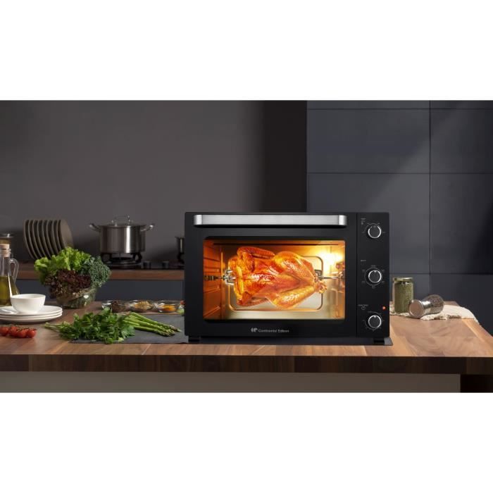 CONTINENTAL EDISON Mini Oven - 57 L - 2300W - Fan-assisted - CEMF60B3 W60 H39 D48