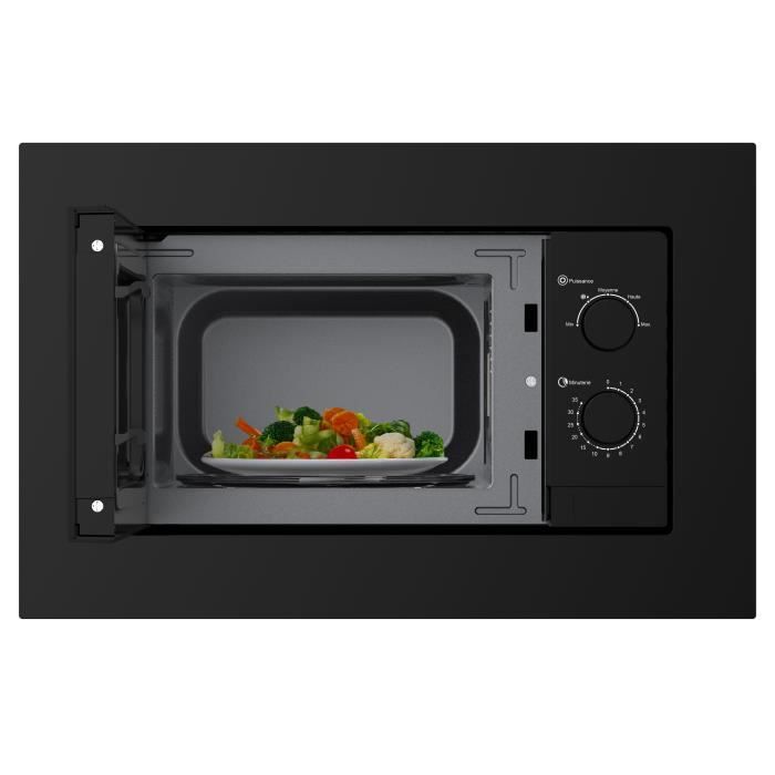 CONTINENTAL EDISON CEMO20EBM2 Built-in Microwave - Black - 1280 W - 20 L W59.5 D35.3