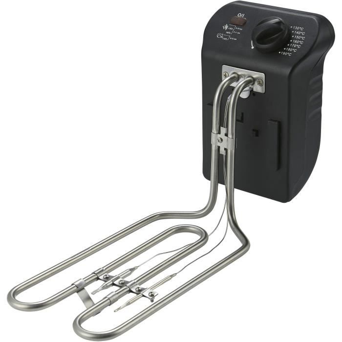 CONTINENTAL EDISON CERFR3IN2 Deep Fryer - 3 L Capacity - 2000W - Stainless Steel