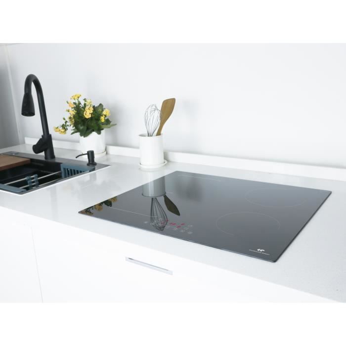 CONTINENTAL EDISON Induction Hob - 4 Zones - 7200W - Black - CETI4ZFLEX3