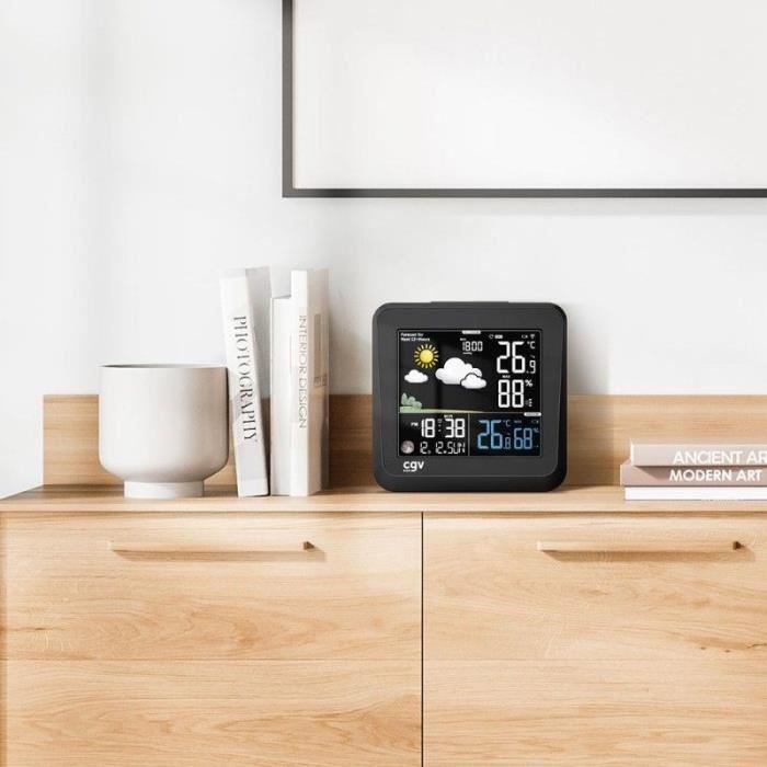 CGV Wireless Weather Station - MY METEO-1NC - Color Screen - Touch Control