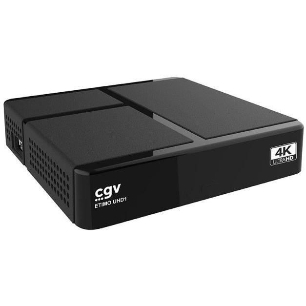 CGV Digital Terrestrial Receiver - ETIMO UHD1 - 4K Ultra HD - Dolby AC4 - Parental Control HDR10