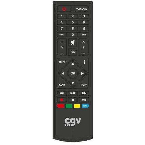 CGV Digital Terrestrial Receiver - ETIMO UHD1 - 4K Ultra HD - Dolby AC4 - Parental Control HDR10