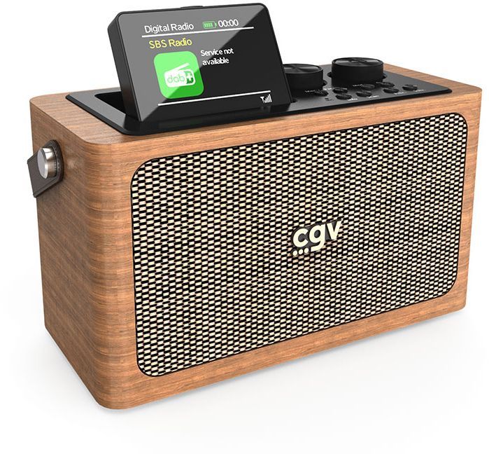 CVG BeBop DAB+ Portable Radio - Bluetooth - Integrated Battery