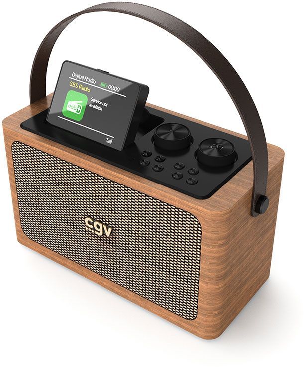 CVG BeBop DAB+ Portable Radio - Bluetooth - Integrated Battery