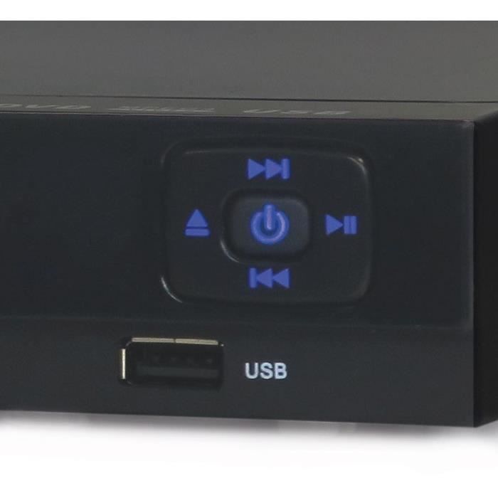 CGV AX 204 DVD Player - 1080P Upscaling - Large Button Remote Control