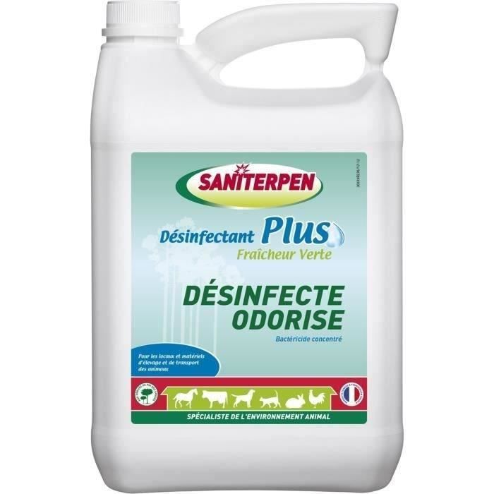 SANITERPEN Plus Disinfectant - 5 L - Concentrated Bactericide