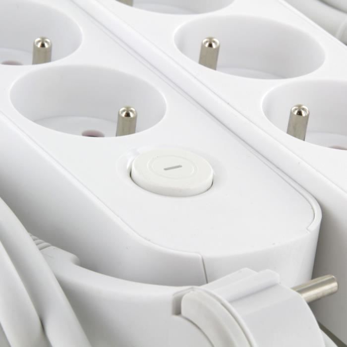 CHACON Power Strip Set of 2 - 4 x 16A - 1.5 m Cable