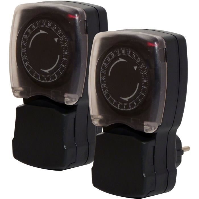CHACON Mechanical Programmers Set of 2 - 53008 - Waterproof