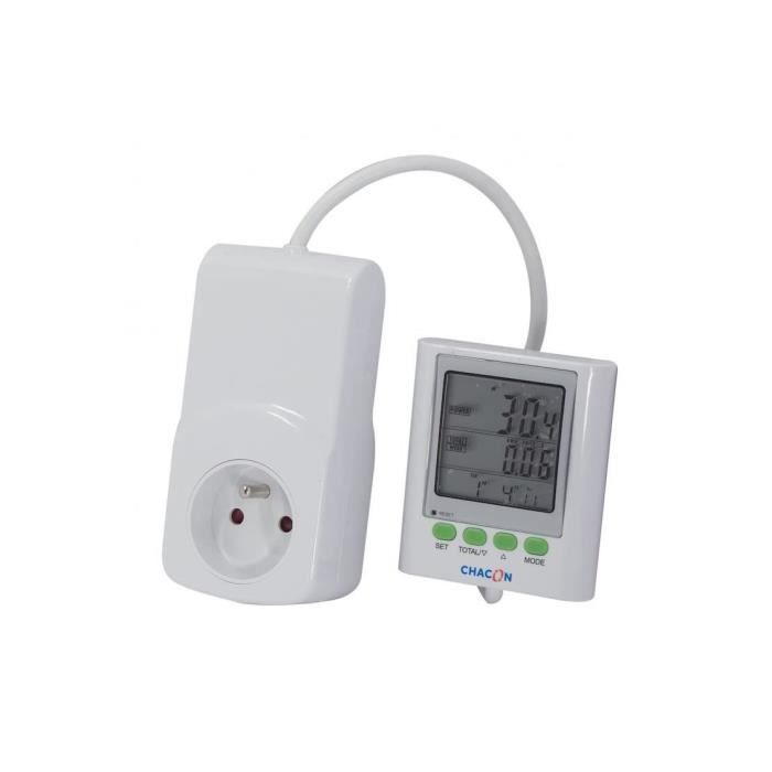 CHACON Consumption Counter Ecowatt 650 with Remote Screen