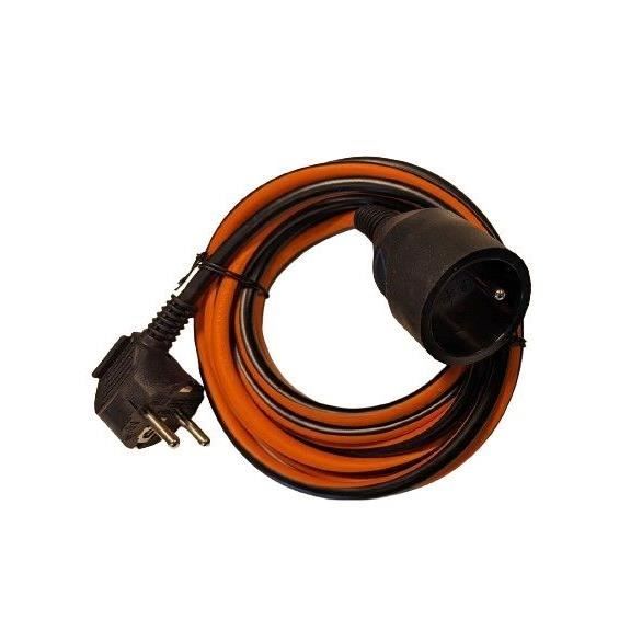 CHACON Dual Color Extension Cable - 16A - 10 m - Black/Orange H05VV-F 3G1.5