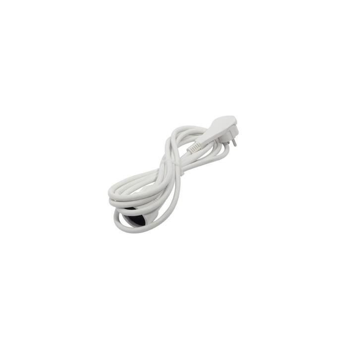 CHACON Extension Cable - HO5VVF - 16A - 3 m - White