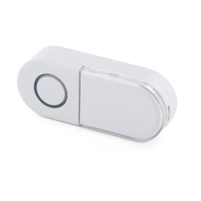 Chacon Push Button - Wireless Doorbell Transmitter - 1 Channel - 433.92 MHz - DIO 84210